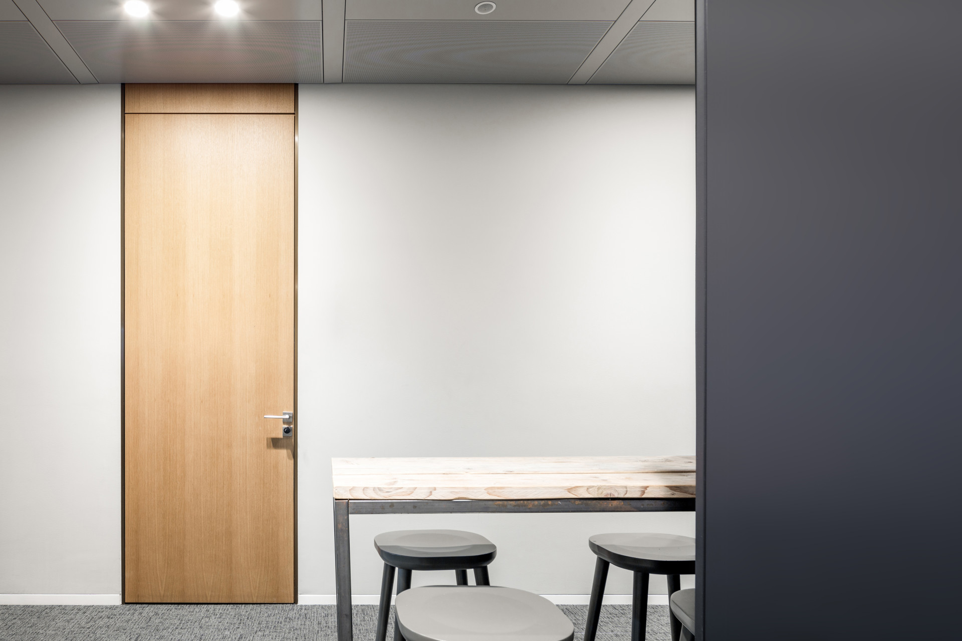 raumhohes Türelement mit Oberblende