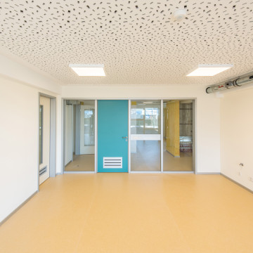 Türblatt mit Nachströmöffnung